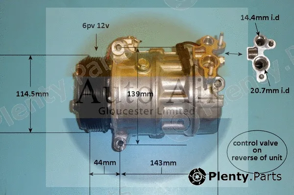 Auto Air Gloucester 14-1769P — Compressor, air conditioning