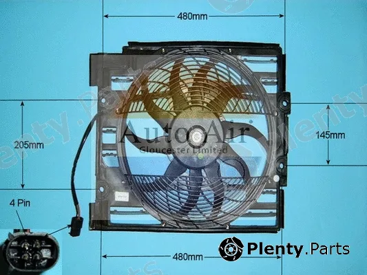 Auto Air Gloucester 05-1111 — Electric Motor, radiator fan