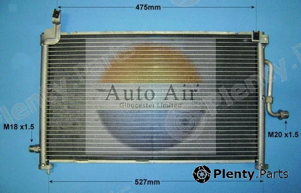 Auto Air Gloucester 16-9999 — Condenser, air conditioning