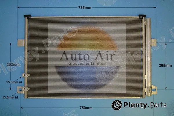 Auto Air Gloucester 16-9955 — Condenser, air conditioning