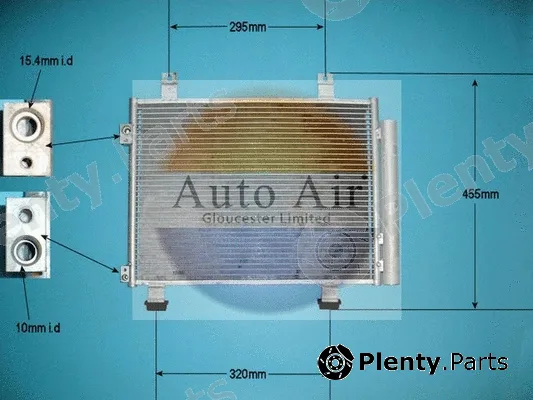 Auto Air Gloucester 16-9979 — Condenser, air conditioning