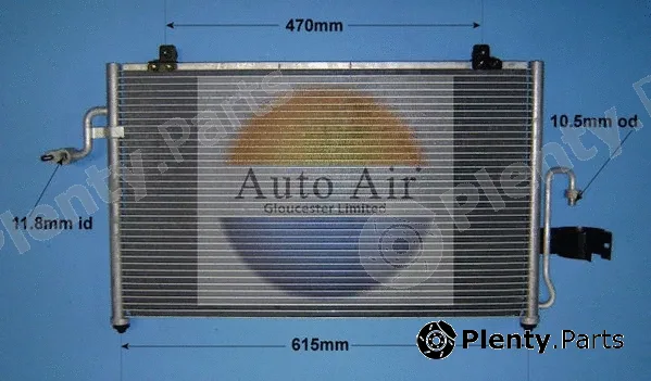 Auto Air Gloucester 16-9764 — Condenser, air conditioning