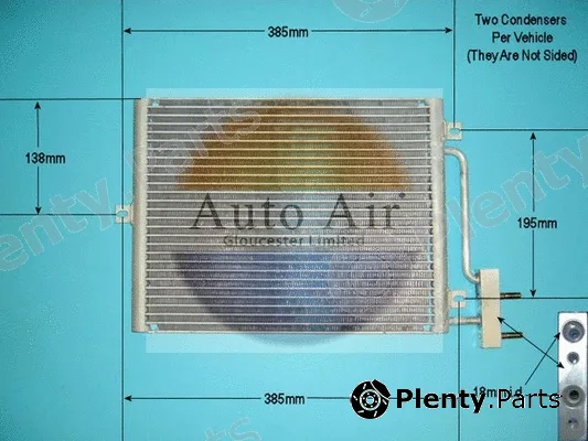 Auto Air Gloucester 16-1260A — Condenser, air conditioning