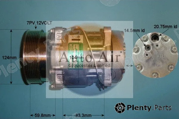 Auto Air Gloucester 14-2071 — Compressor, air conditioning