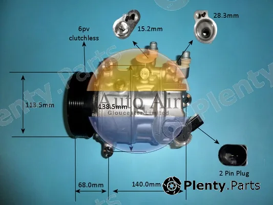 Auto Air Gloucester 14-8421 — Compressor, air conditioning