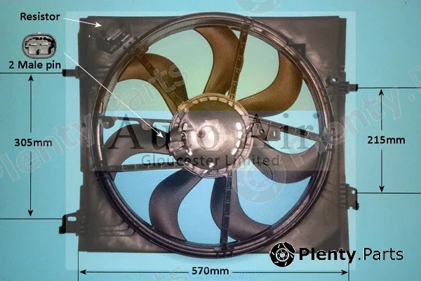 Auto Air Gloucester 05-1866 — Electric Motor, radiator fan