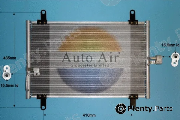 Auto Air Gloucester 16-9781 — Condenser, air conditioning