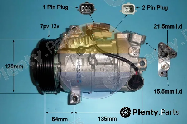 Auto Air Gloucester 14-1814P — Compressor, air conditioning