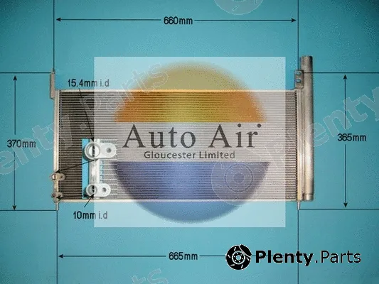 Auto Air Gloucester 16-8919 — Condenser, air conditioning