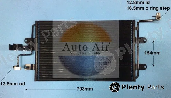 Auto Air Gloucester 16-9560 — Condenser, air conditioning