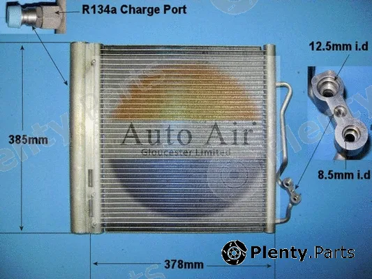 Auto Air Gloucester 16-1303A — Condenser, air conditioning