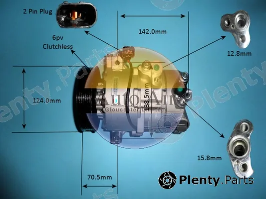 Auto Air Gloucester 14-1771P — Compressor, air conditioning