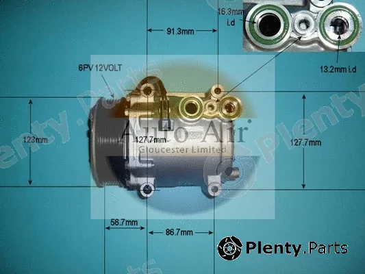 Auto Air Gloucester 14-9758 — Compressor, air conditioning
