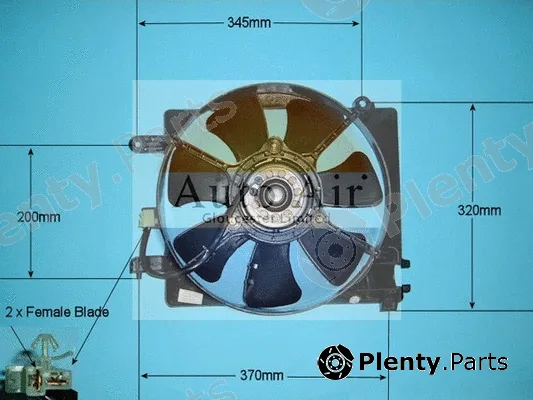 Auto Air Gloucester 05-1130 — Electric Motor, radiator fan