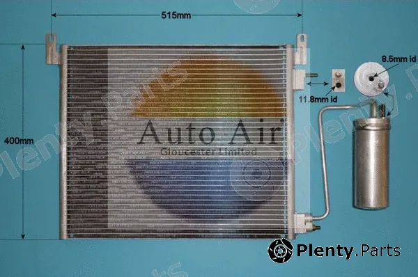 Auto Air Gloucester 16-6516 — Condenser, air conditioning