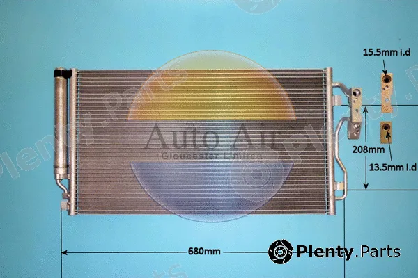 Auto Air Gloucester 16-0060 — Condenser, air conditioning