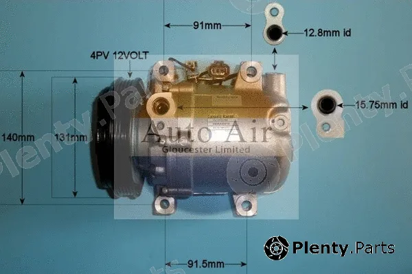 Auto Air Gloucester 14-9693 — Compressor, air conditioning