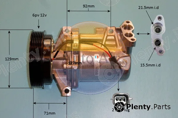 Auto Air Gloucester 14-9672P — Compressor, air conditioning