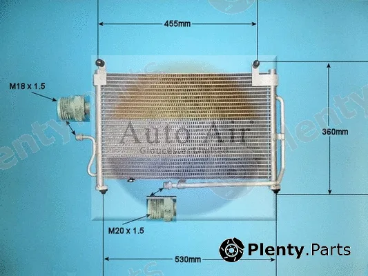 Auto Air Gloucester 16-9763 — Condenser, air conditioning