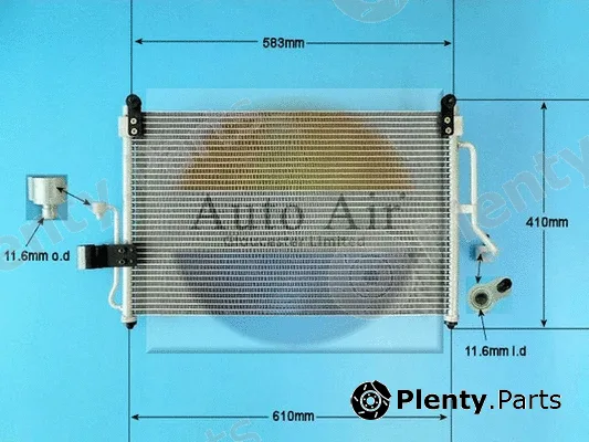Auto Air Gloucester 16-9785 — Condenser, air conditioning
