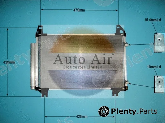 Auto Air Gloucester 16-9956 — Condenser, air conditioning