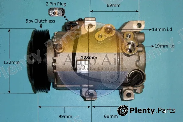 Auto Air Gloucester 14-0354P — Compressor, air conditioning