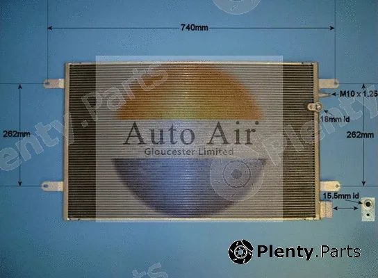 Auto Air Gloucester 16-1320 — Condenser, air conditioning