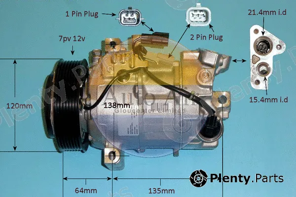 Auto Air Gloucester 14-1814 — Compressor, air conditioning