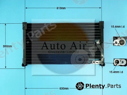 Auto Air Gloucester 16-8891 — Condenser, air conditioning