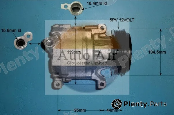 Auto Air Gloucester 14-0214 — Compressor, air conditioning