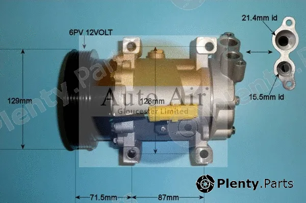Auto Air Gloucester 14-1452P — Compressor, air conditioning