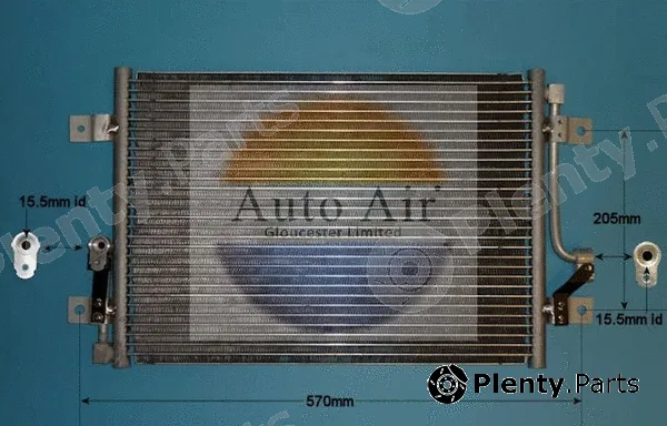 Auto Air Gloucester 16-9790 — Condenser, air conditioning