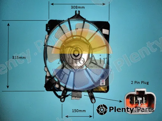 Auto Air Gloucester 05-1414 — Electric Motor, radiator fan