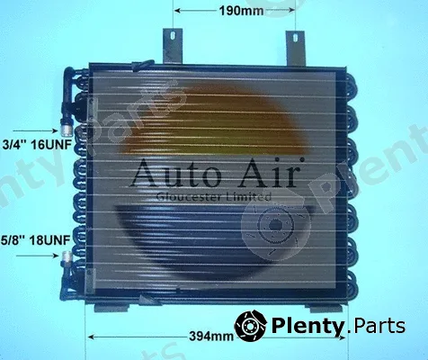 Auto Air Gloucester 16-9683 — Condenser, air conditioning