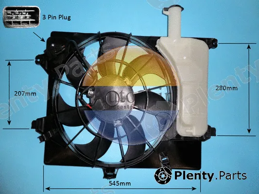 Auto Air Gloucester 05-1473 — Electric Motor, radiator fan