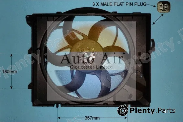 Auto Air Gloucester 05-1044 — Electric Motor, radiator fan