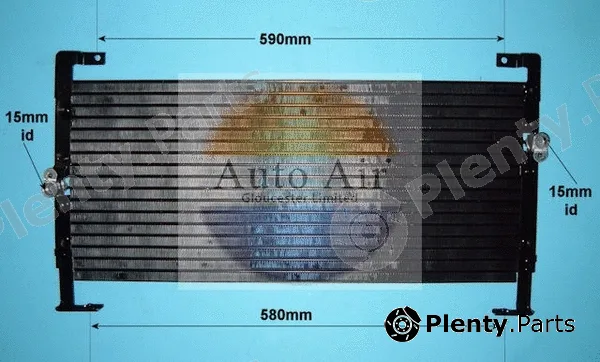 Auto Air Gloucester 16-9635 — Condenser, air conditioning