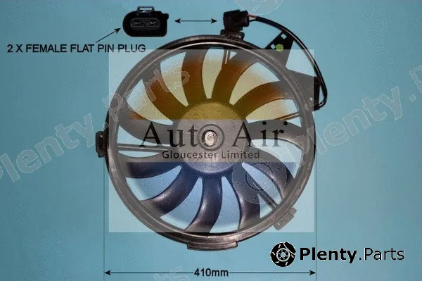 Auto Air Gloucester 05-1001 — Electric Motor, radiator fan