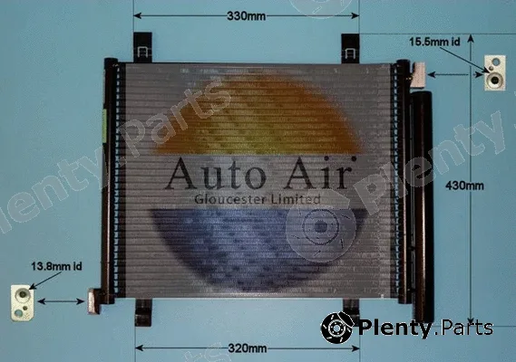 Auto Air Gloucester 16-9978 — Condenser, air conditioning