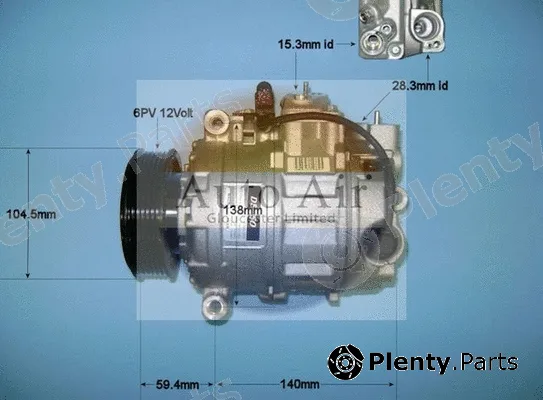 Auto Air Gloucester 14-9741 — Compressor, air conditioning