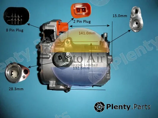 Auto Air Gloucester 14-0809 — Compressor, air conditioning