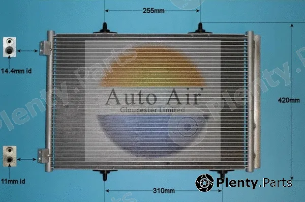 Auto Air Gloucester 16-1339 — Condenser, air conditioning