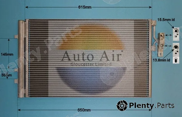 Auto Air Gloucester 16-1987 — Condenser, air conditioning