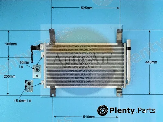 Auto Air Gloucester 16-9911 — Condenser, air conditioning