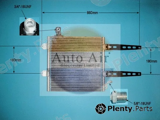 Auto Air Gloucester 16-1031 — Condenser, air conditioning