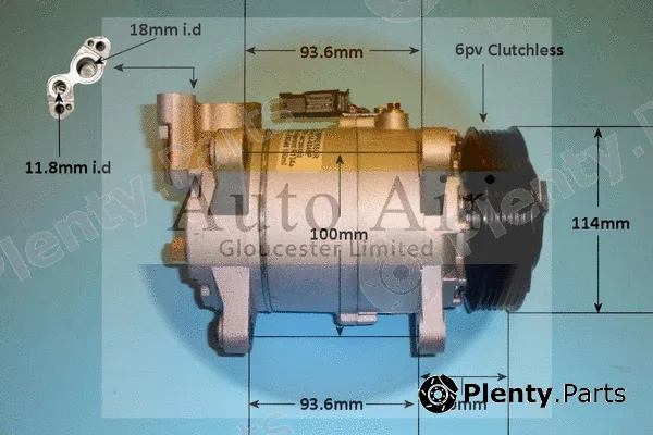 Auto Air Gloucester 14-0345P — Compressor, air conditioning