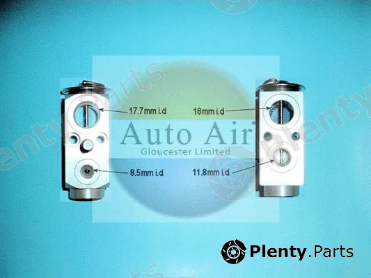 Auto Air Gloucester 22-8817 — Expansion Valve, air conditioning