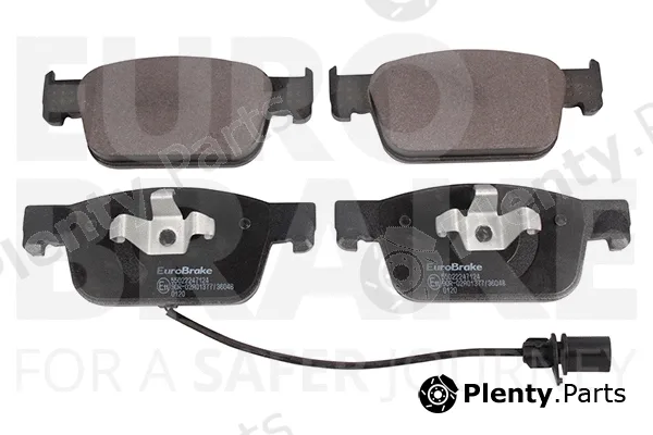 Eurobrake 55022247124 — Brake Pad Set, disc brake