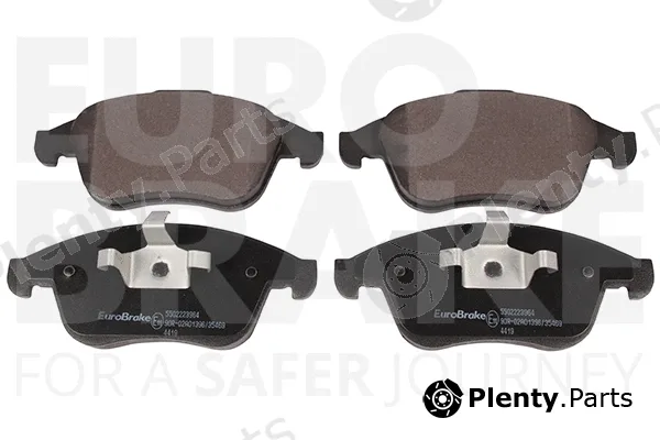 Eurobrake 5502223964 — Brake Pad Set, disc brake
