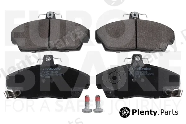Eurobrake 5502224009 — Brake Pad Set, disc brake